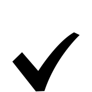 チェックのアイコン